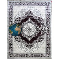 Российский ковер Rimma Lux 36868 Серый-фиолетовый